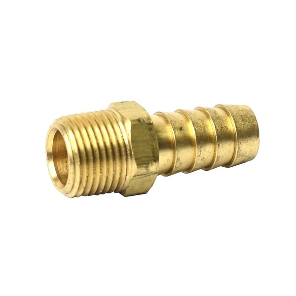 1/2 Inch Hose Barb X 3/8 Inch MIP Adapter